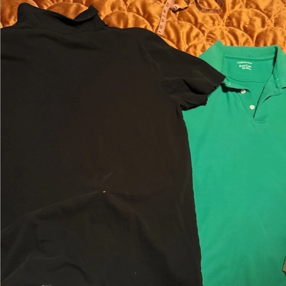 (3) men’s polo/ gold shirts​​​